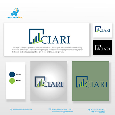 Investment Logo - CIARI accountantlogo behance branding brandlogo businesslogo ciariaccountancyservices design financialexpertise graphicdesigner illustration innovatixhubdesigns investmentlogo logo logo mark logoconcept logodesign logoinspire minimalist logo professionallogo vector