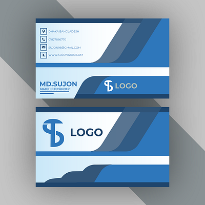 modern simple business card design 3d animation branding crad desgin graphic design logo motion graphics ui