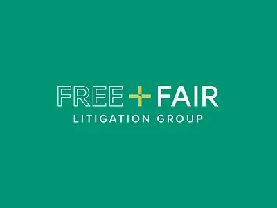 Free + Fair Litigation Group Branding branding collateral collateral design design graphic design identity law logo nonprofit typography visual identity web design website design
