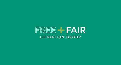 Free + Fair Litigation Group Branding branding collateral collateral design design graphic design identity law logo nonprofit typography visual identity web design website design