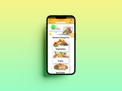 e-commerce grocery app , homepage 3d animation branding e commerce graphic design logo motion graphics product seller ui