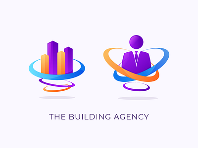 The Building Agency Logo animation animation branding design graphic design illustration logo motion graphics ux vector