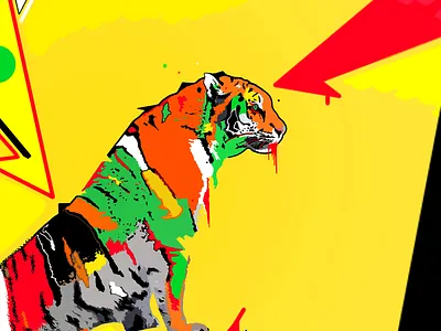 Colorful Animal Illustrations (for an interior designer) design graphic design illustration motion graphics vector