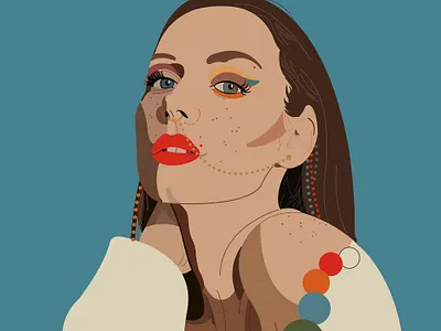 The Female Expression (project for a big one in beverly hills) design graphic design illustration vector
