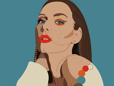 The Female Expression (project for a big one in beverly hills) design graphic design illustration vector