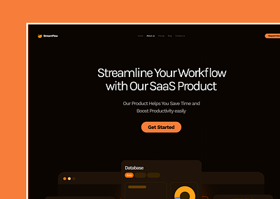 Streamflow design graphic design ui