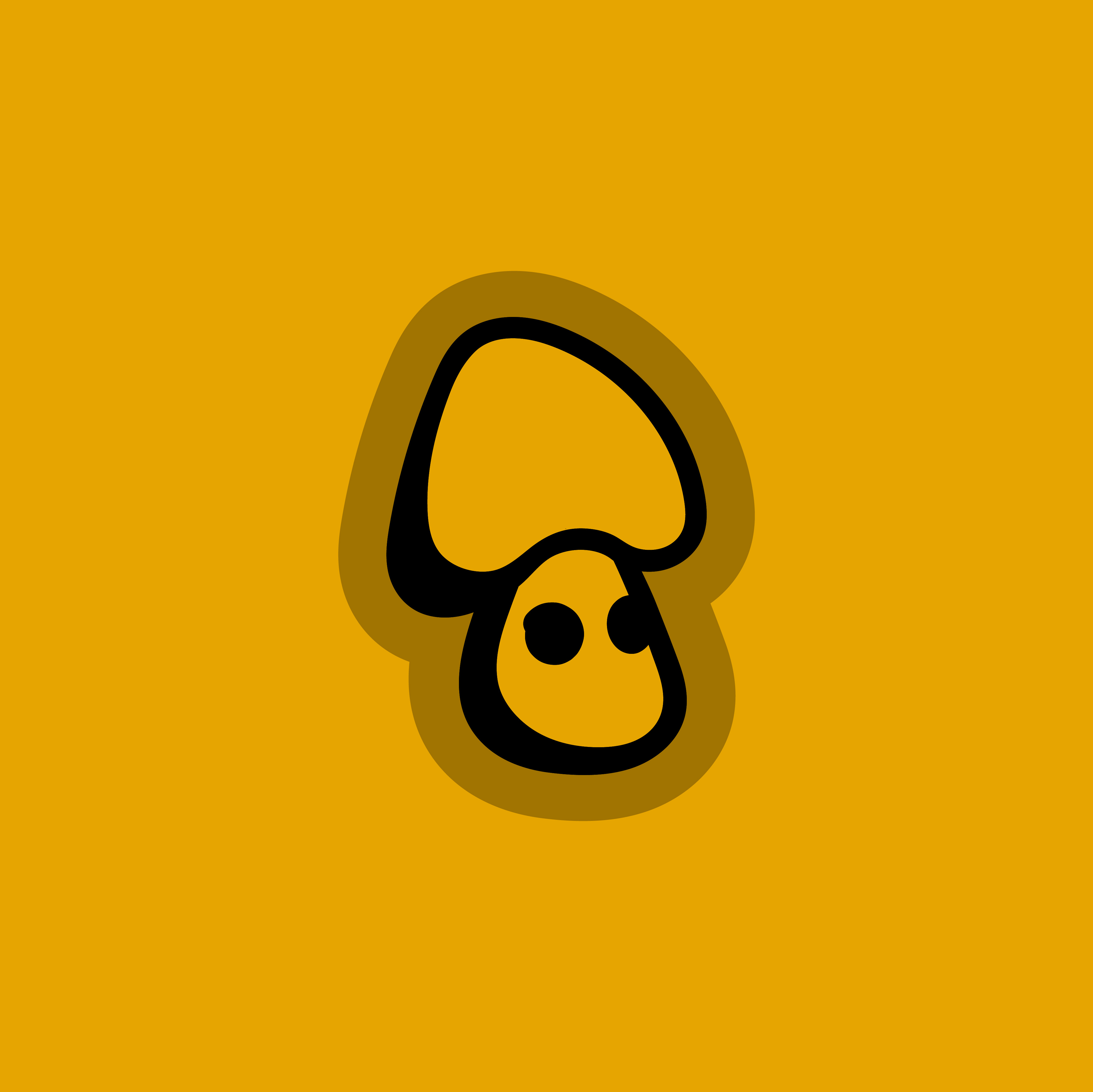 Mushroom mascot illustrative Logo animation brand branding design graphic design illustration logo logo design mascot mascot design mascot logo minimal mascot logo motion graphics simple mascot logo ui ux vector