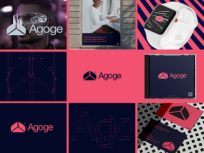 Agoge® Logo and brand identity ai applewatch billboard brand brand identity branding cdcase cybersecurity design education graphic design hackers identity design logo logogrid mockups software teaching technology vector
