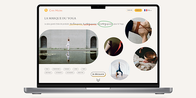 Landing page - Daily UI 003 branding daily ui dailyui dailyui003 design figma homepage illustration interface interface design landing page ui yoga