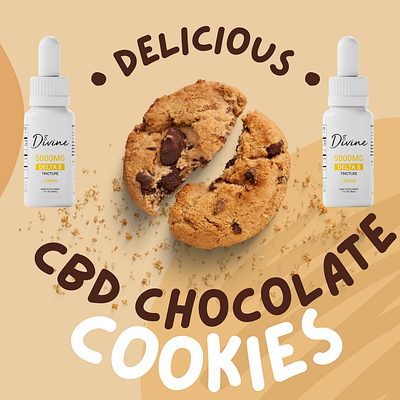Website Content - CBD Cookies branding cbd ecommerce graphic design product photography