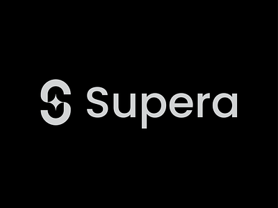 Supera S+Star Logo Design abstract brand identity branding geometric lettermark logo mark monogram night s lettermark s logo s monogram s star shine sky space star type typography