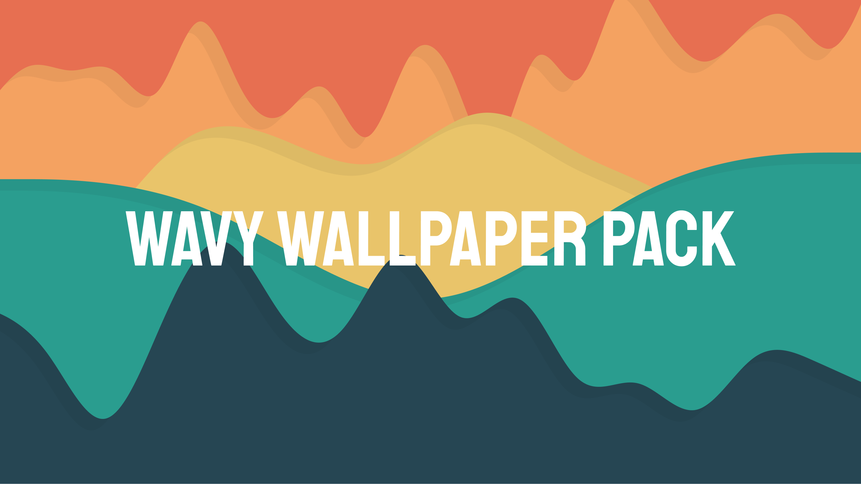 Wavy wallpaper pack - Free sample by Bobby Anderson on Dribbble