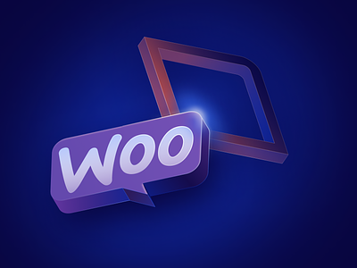 Woo Commerce x Radom 3d blockchain brand identity cryptocurrency ecommerce illustration tech company web3 woocommerce wordpress
