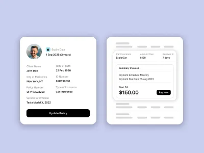 ExplorCar - Policy Update app branding clean design design design systems graphic design illustration inspiration logo mobile payment product design typography ui ux vector
