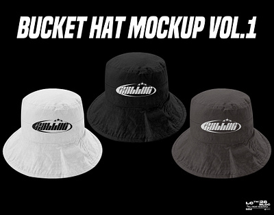 Bucket Hat Mockup Vol.1 By 28Bloc apparel design bucket hat bucket hat mockup clothing design graphic design hat hat mockup mockup mockup psd streetwear streetwear design t shirt design