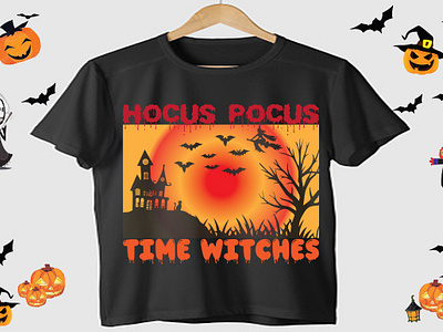 Hocus pocus time witches 3 halloween tshirt 2023