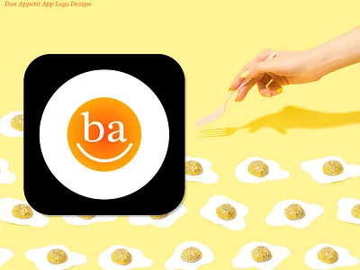 Daily UI 005: App Logo (Bon Appetit) applogo branding dailyui dailyui005 dailyuidesign logo logodesign productdesign ui uxdesign uxui
