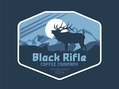Modern Elk deer elk graphic design hunting illustration tee tee shirt