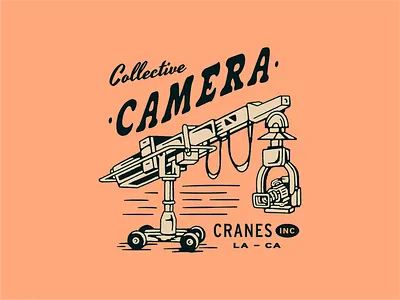 COLLECTIVE CAMERA CRANES INC. branding cameras design film graphic design illustration logo netflix type video