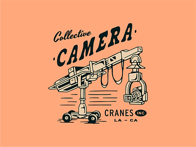 COLLECTIVE CAMERA CRANES INC. branding cameras design film graphic design illustration logo netflix type video