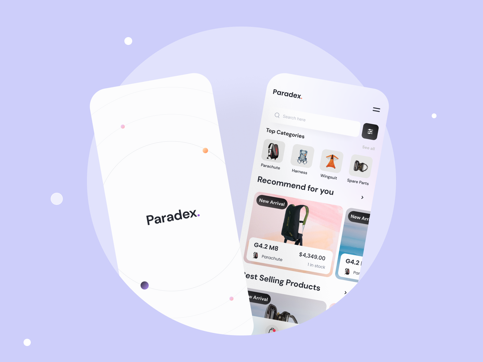 Example of Custom Mobile App UI/UX Design 📱✨