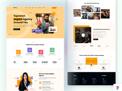 Creative Design Agency Website 12