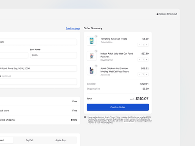 Stratis UI - Checkout app banking checkout clean components design ecommerce finance interface minimal payment product ui ui design ux ux design web webpage website