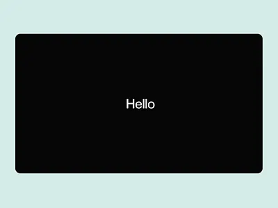 Portfolio Website Animation animation motion graphics portfolio ui uidesign ux website website design