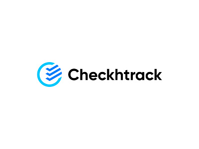 Checktrack Logo Concept // Unused concept approve blue branding chart check checkmark correct design ecommerce geometric improve logo logo designer management marketing right solution task tick vector