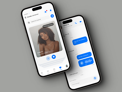 Dating App UI app branding desigh design figma illustration logo ui uiux ux