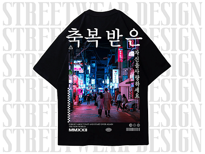Streetwear design I Korean strettwear I t-shirt design streetwear tshirt streetwear tshirt design urban tshirt design
