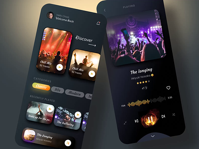 Music app design mobile app app design app designer app player app ui kit music music app music app design music player music player app music streaming playlist podcast podcast app song app songs spotify streaming ui designer ui kit video player