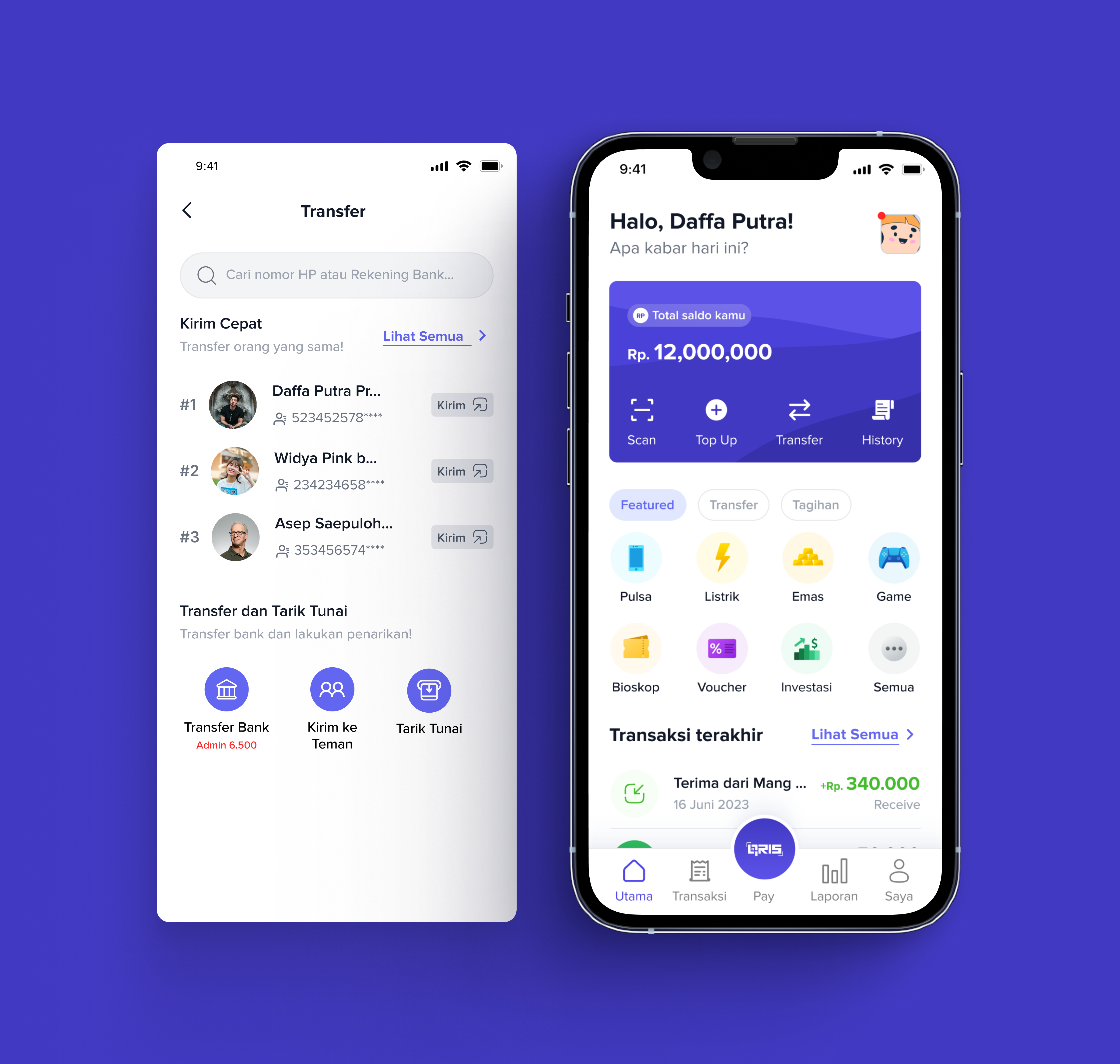 ZEPA | E-Wallet UI Design App app design graphicdesign mobile mobileapp mobiledesign ui uidesign ux uxdesign