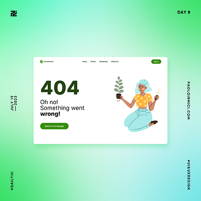 404 Something went wrong! app branding design graphic design illustration logo typography ui ux vector