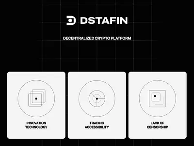 Dstafin - Website icon animation animation blockchain crypto graphic design icons landing page minimal motion graphics ui web design website