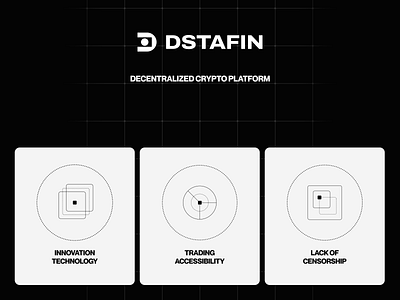 Dstafin - Website icon animation animation blockchain crypto graphic design icons landing page minimal motion graphics ui web design website