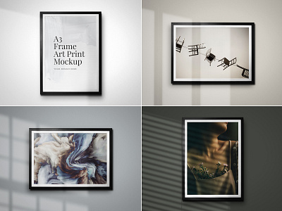 A3 Frame Art Print Mockup art mockup download frame mockup merch mockup poster poster mockup room mockup