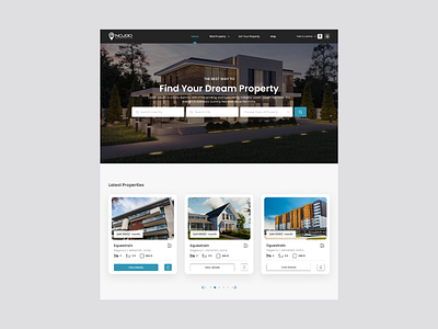 Find Your Property- Homepage ui