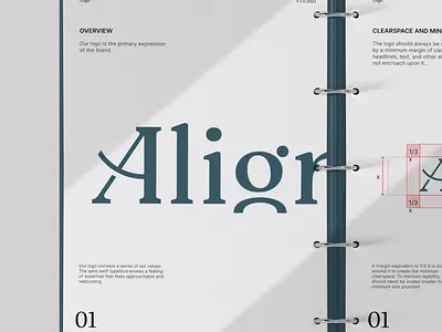 Aligned branding design lettering logo vector