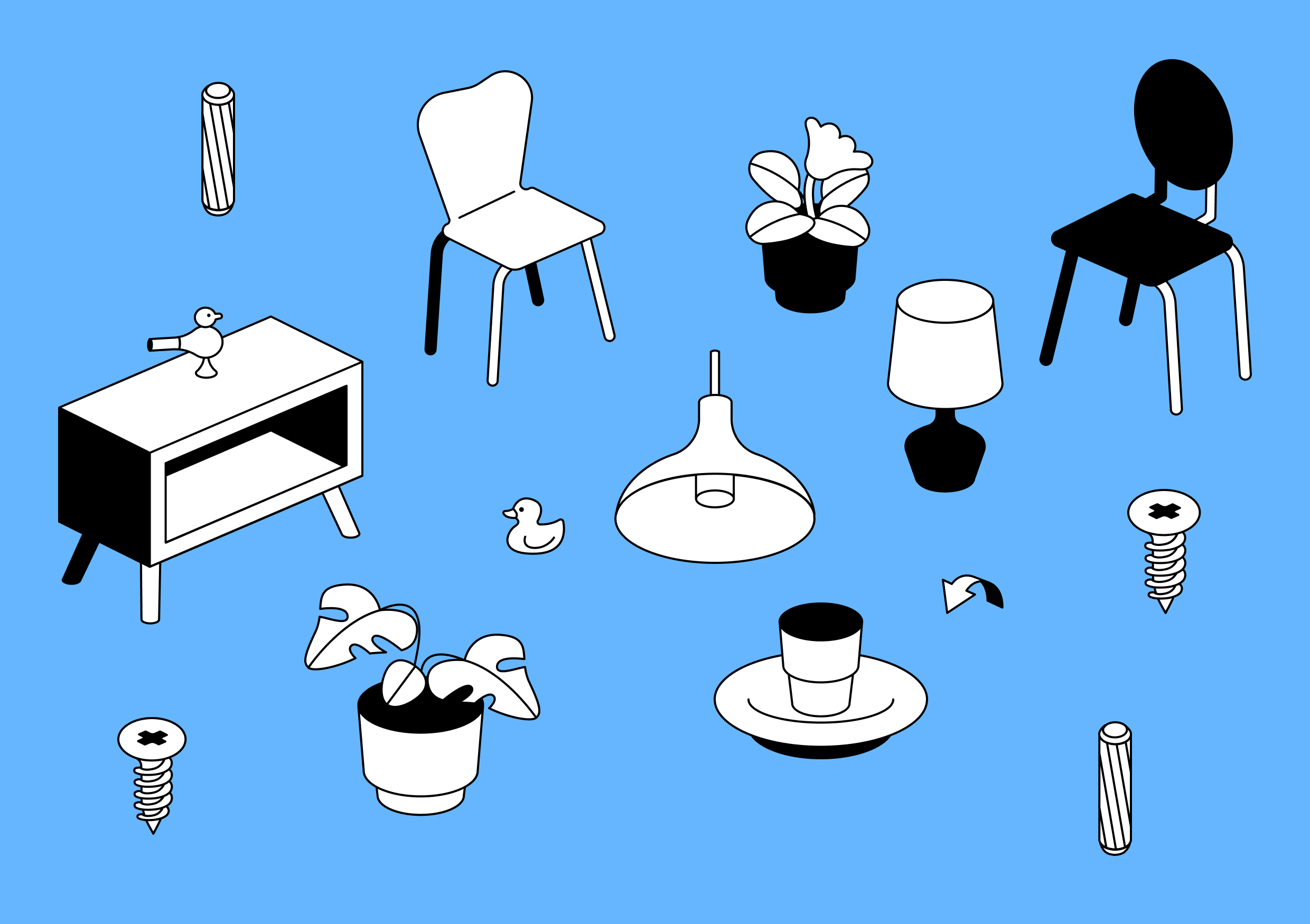 How to do renovation adobe after effects adobe illustrator anastasia sorokoumova character design furniture ikea illustration infographics instructions manual motion graphics renovation vector illustration