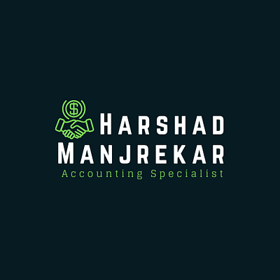 HM Accounting graphic design logo