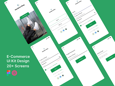 E-Commerce UI Design - Sneakers Mobile App app design design ecommerce mobile app mobile app shoes mobile app concept shoes mobile app ui sneakers shop app ui ux