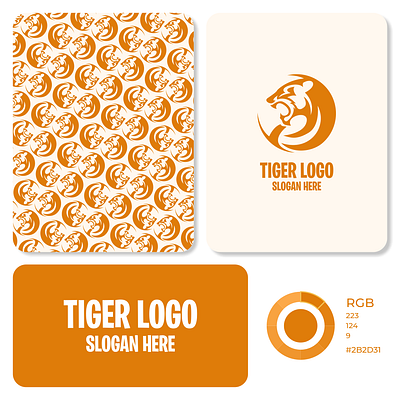 Tiger Logo branding design graphic design icon illustration logo logo design logotype vector