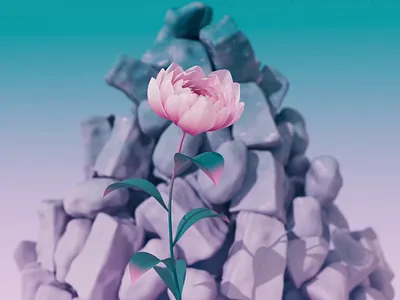 Soft Power p.1 3d 3d artist aftereffects animation arnold butterfly c4d cinema4d design flower illustration liquid morphing motion graphics surreal transformation xparticles