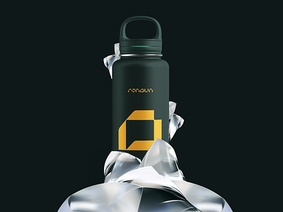 Renova bottle brand brand design brand identity branding case design enviroment graphic graphic design logo logo design mark smart sport stationery typography work