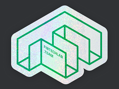 FintechLab Sticker logo