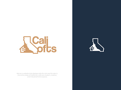 Cali Lofts Logo branding california logo