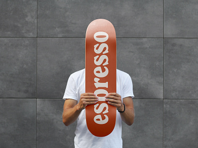 Espresso Brand Identity branding design download free freebie identity logo mockup mockups psd skateboard sunbeds template typography