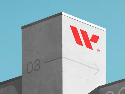 Westerico brand identity branding building design download flag free freebie identity logo mockup mockups psd template typography wall