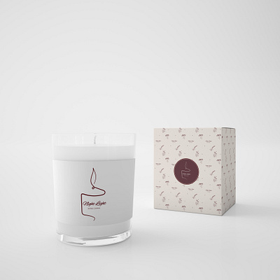 Brand identity for the handmade candle shop brand design brand designer brand identity brandbook branding handmade brand identity logo logo designer packaging